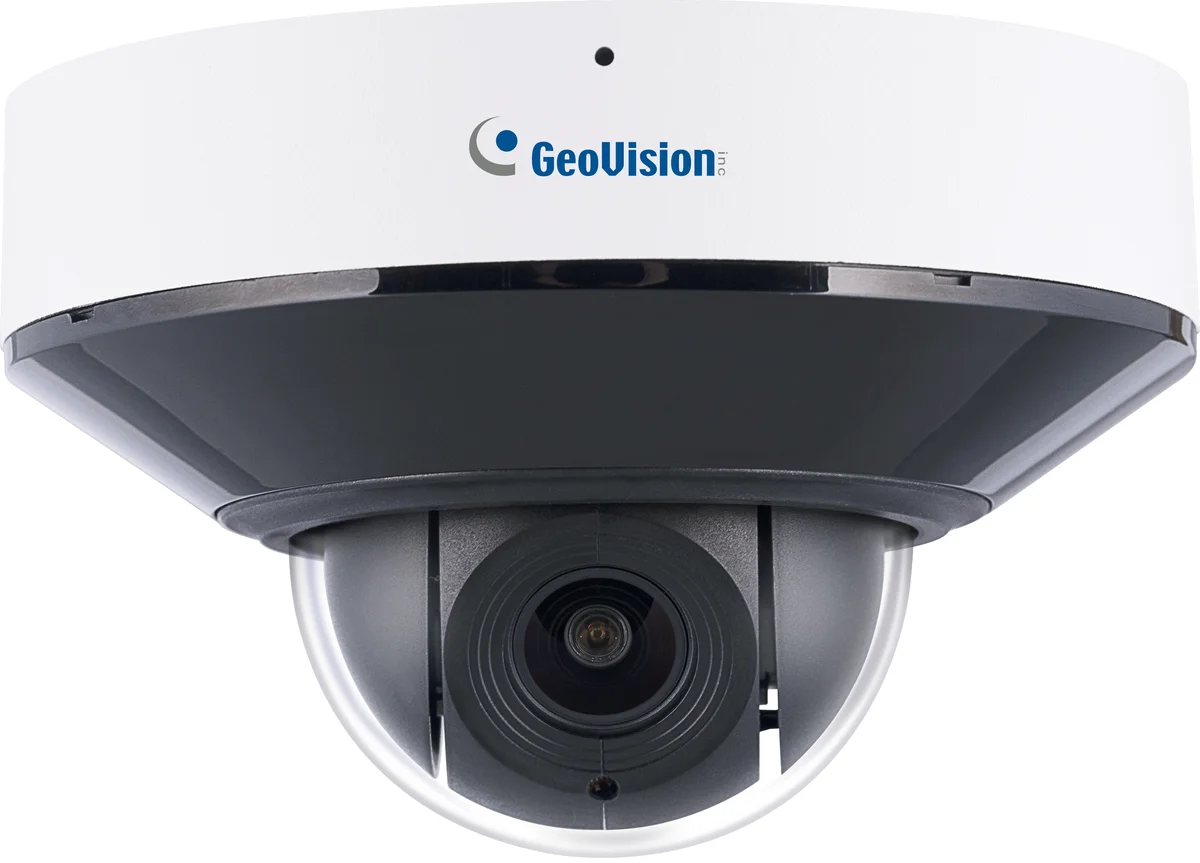 Geovision GV-GPTZ4810 (125-GPTZ481-0010) AI 4MP H.265 3x Zoom Super Low Lux WDR Pro IR IP Mini PTZ