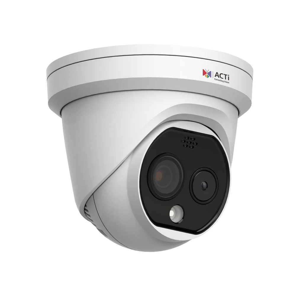 ACTi A570 4MP f2.1mm Outdoor Thermal Turret with IR LED 15m, White LED 30m