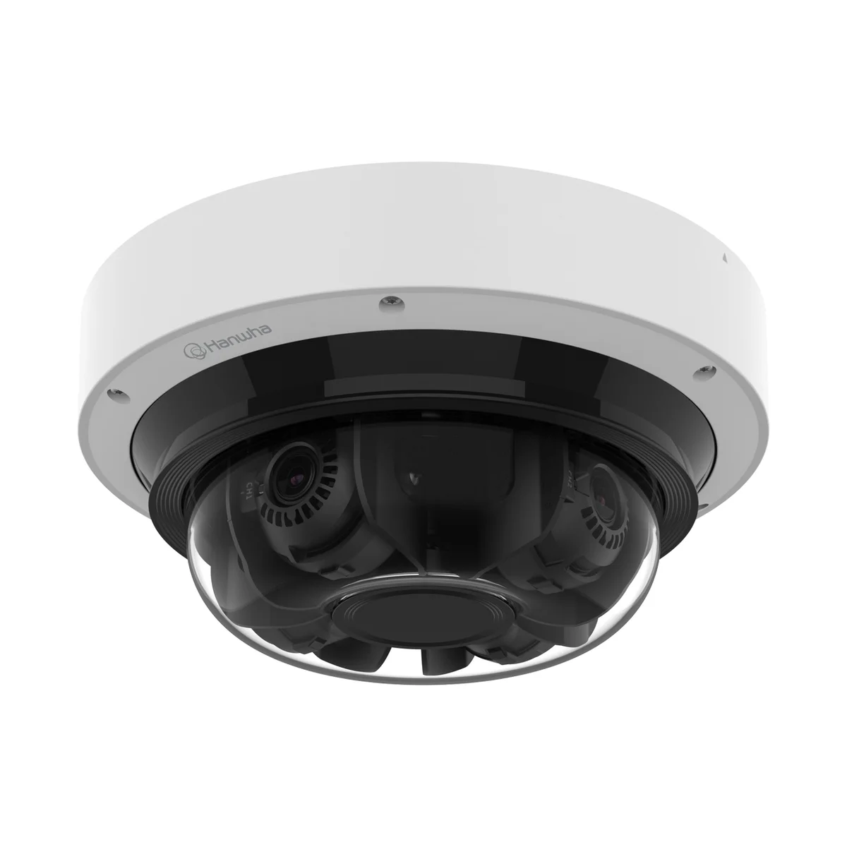 Hanwha ANE-L7012L 4MP White Light Turret Camera