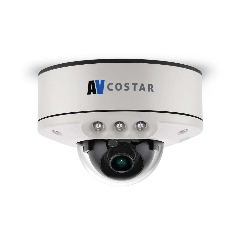 Arecont Vision AV8856DNIR-S 8MP Contera NDAA Surface Mount Outdoor MicroDome LX, 2.8mm Lens, WDR, IR