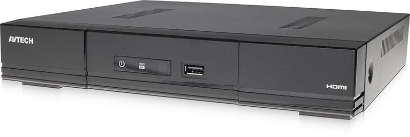 AVTECH AVH1109AX - 9 Channel with 8 POE Ports Push Video NVR