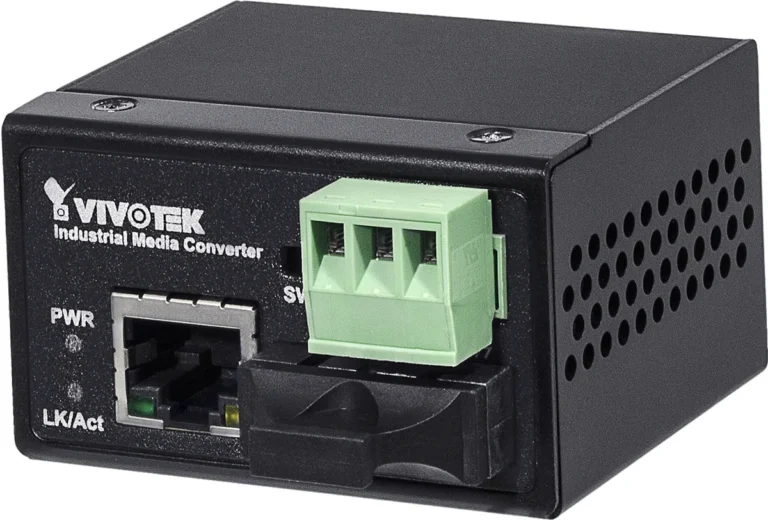 Vivotek AW-IHS-0201 Single Mode 30KM Industrial Media Converter