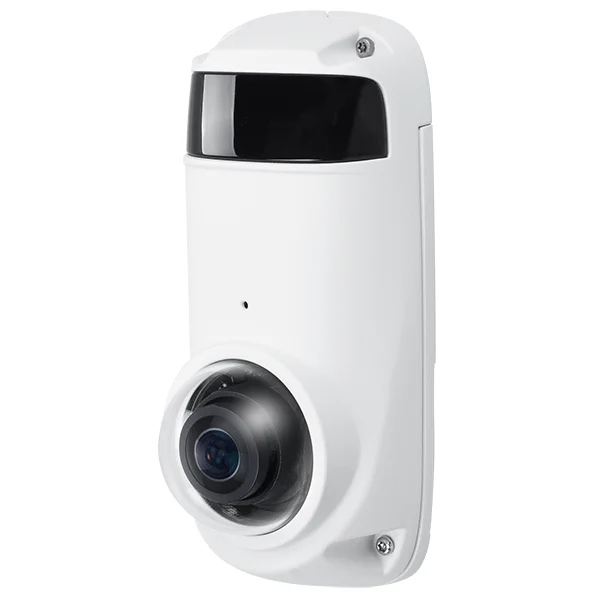 Vivotek CC9381-HV-V2 V-SERIES 5MP AI 180° Pano Mullion IP Camera Outdoor 15M IR