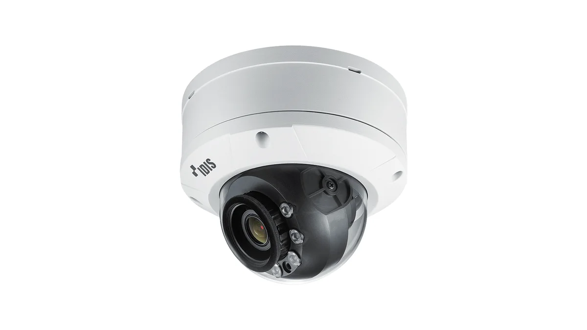 IDIS DC-D3C33HRX 12MP Vandal-Resistant IR Dome Camera with Heater