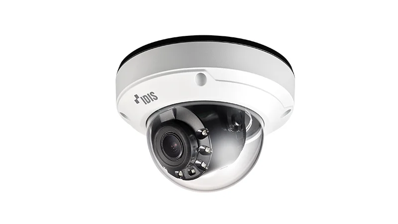 IDIS DC-D4238HRA 2M Outdoor AI Dome Camera (LightMaster NIR),2.8 ~ 12mm,12VDC, PoE IEEE 802.3af