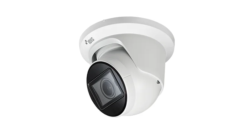 IDIS DC-D4532WERA 5M AI Turret Outdoor Camera (LightMaster NIR), 3.2 ~ 10.5mm, IR 164ft., PoE (IEEE 802.3af Class 3), H.265, Audio MIC In/Out