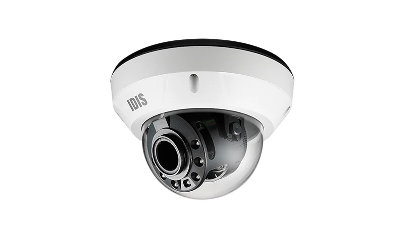 IDIS DC-D4536HRX 5M Outdoor IR Dome Camera, 3.0 ~ 13.5mm, PoE (IEEE 802.3af Class 3), H.265