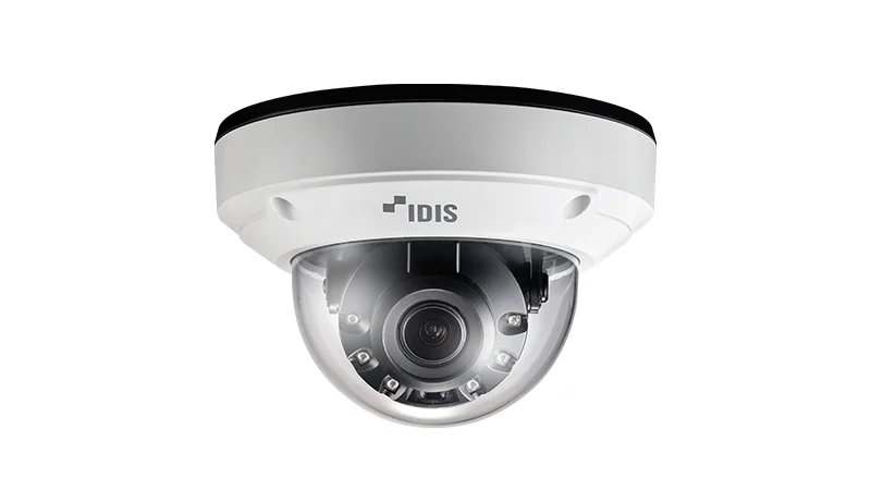 IDIS DC-D4538WRA 5M Outdoor AI Dome Camera (LightMaster NIR), 2.7 ~ 13.5mm, PoE (IEEE 802.3af Class 3), H.265