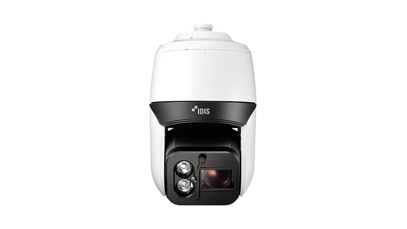 IDIS DC-S6481HRA 4M PTZ NIR LightMaster AI Outdoor Speed Dome Camera, IP66, 36X AFZ Lens 6.91 ~ 248.76mm, 24VAC, PoE IEEE 802.3bt (Class 6), H.265
