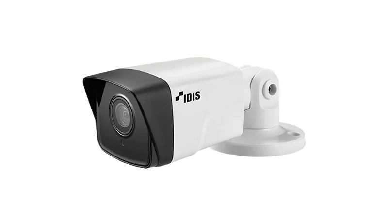 IDIS DC-T4217WRX2.8 2M Bullet Camera, Fixed 2.8mm, IP67, IR 65.6ft, PoE IEEE 802.3af (Class 2), H.265