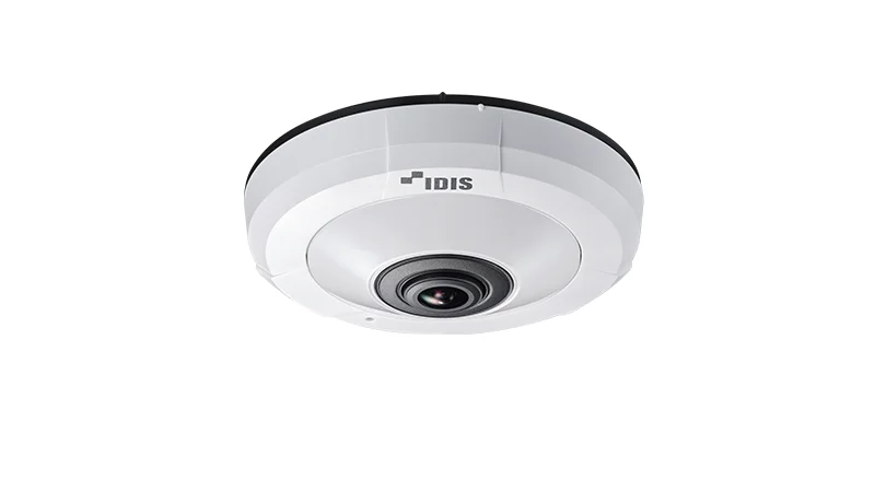 IDIS DC-Y6516X 5M 360 Indoor Camera, 1.5mm, PoE (IEEE 802.3af Class 2), H.265, Audio MIC In/Out