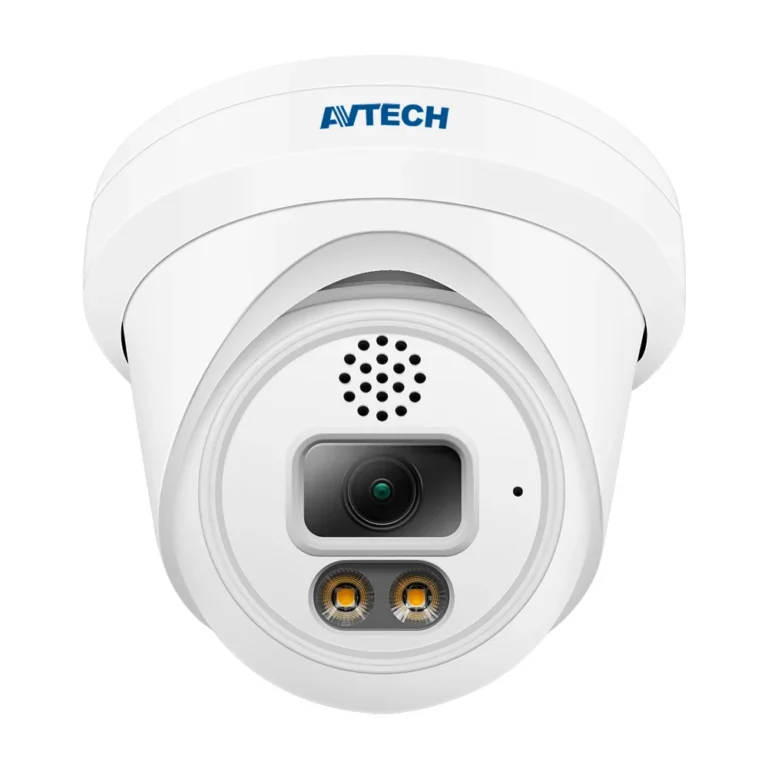 Avtech DGM8208SVGAT AI-based 8MP H.265 Dome IP Camera with Dual Lights