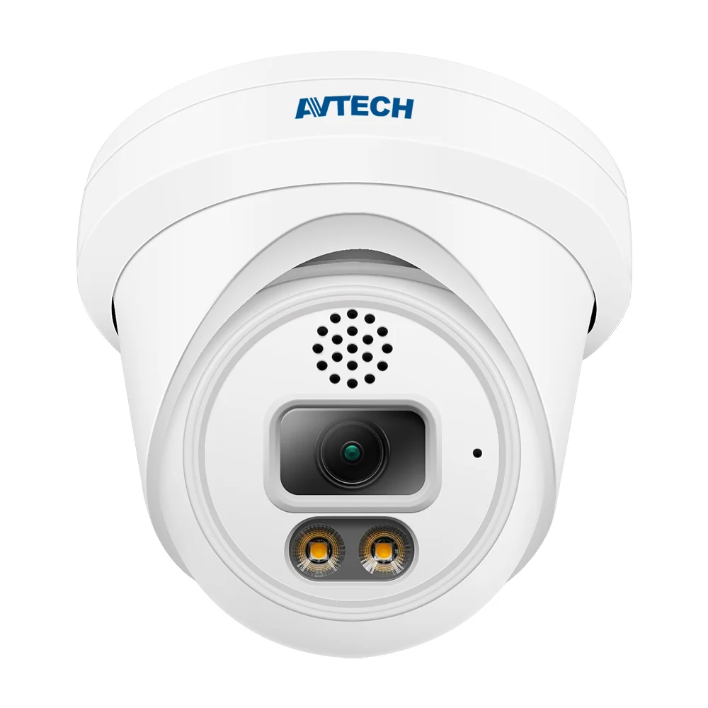 Avtech DGM8208SVGAT AI-based 8MP H.265 Dome IP Camera with Dual Lights