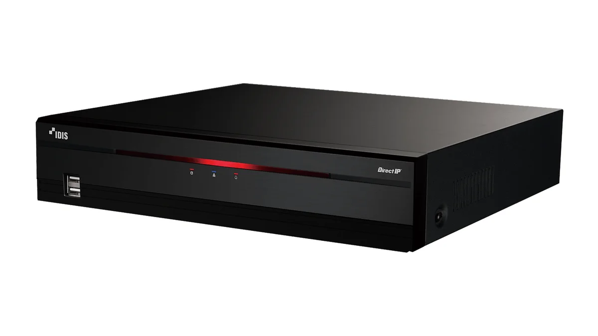 IDIS DR-2504P 4-Ch, DirectIP™ 2500 Series H.265 4K Recorder / NDAA Compliant