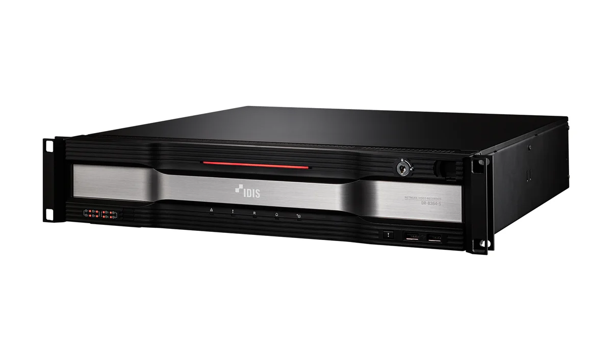 IDIS DR-8532 32-Ch, DirectIP NVR, 3 Gigbit Ethernet / 2 SFP, Recording 230Mbps