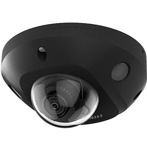 Hikvision DS-2CD2543G2-IS Value Series AcuSense 4MP Outdoor IR Mini Dome IP Camera with Audio and Alarm, 2.8mm Fixed Lens, Black