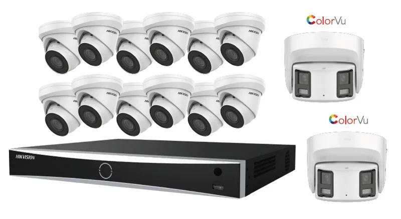 Hikvision EKI-K164T814A 8MP PoE Kit