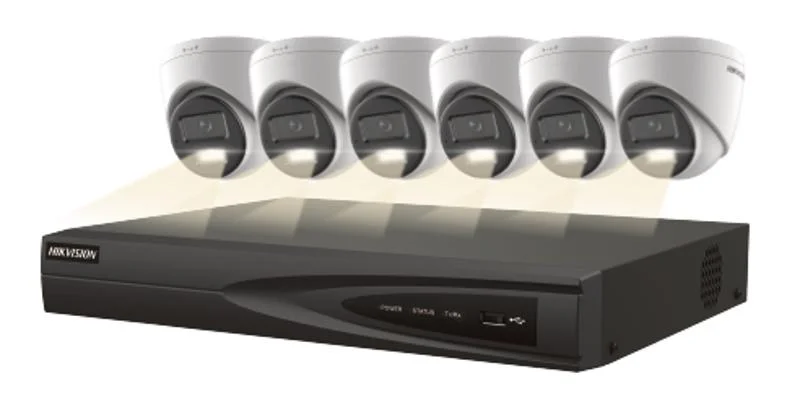 Hikvision EKI-K82T46H 4MP Turret PoE Kit