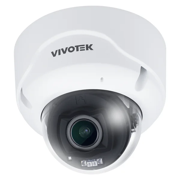 Vivotek FD9399-EHTV V-Series 8MP AI IR IP Dome Cam 4.3-9.8mm P-Iris IP66 IK10