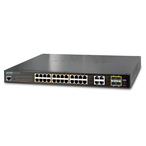 Planet GS-4210-24P4C 24 Port Managed Gigabit PoE Network Switch