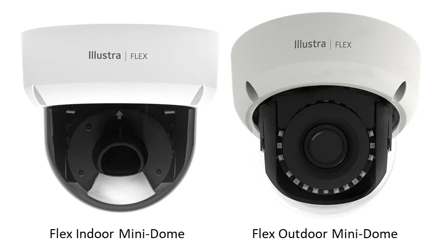 Exacq IFS04-D12-ITA4 Illustra Flex Gen4 4MP Mini-Dome, 2.7-13
