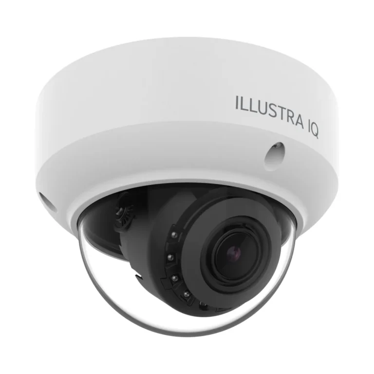 Exacq IFS05-D12-OIB4 Illustra Flex Gen4 5MP Minidome, 2.7-13.5mm, AI, TDN w/IR, TWDR, EIS, IP66/67, IK10, Clear Bubble