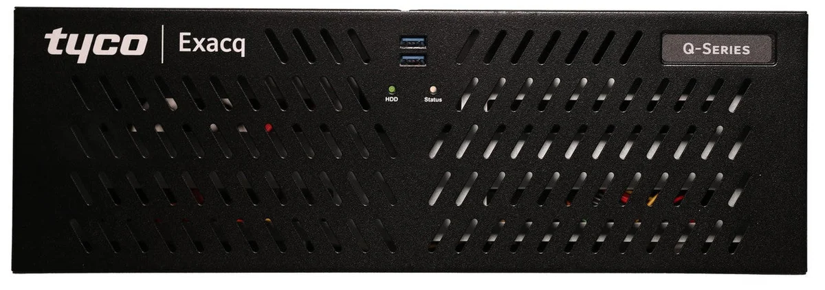 Exacq IP Desktop recorder with 4 IP cameras licenses (24 max), exacqVision Professional client, server, web/mobile software pr