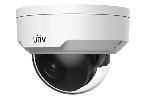 Uniview IPC325SB-DF40K-I0 5MP LightHunter WDR Vandal-resistent Network IR Fixed Dome(4.0mm,Premier Protection,PoE,30m IR,Audio,Alarm)