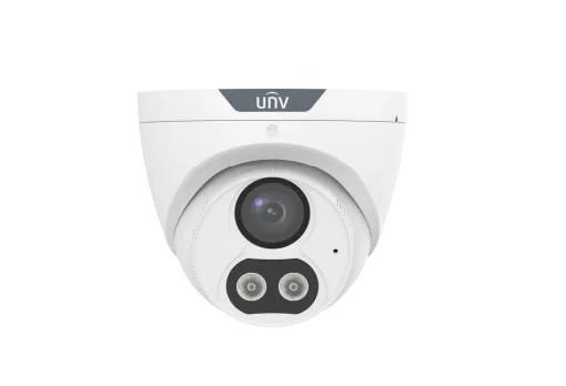 Uniview IPC3612SR-ADF28KMC-DL-H 2MP Dual Light Fixed Turret, 2.8mm, Built-in Mic & Speaker