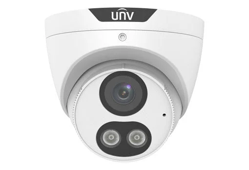 Uniview IPC3618SE-ADF40KM-WL-I0 8MP Eco White Light Turret, 4.0mm