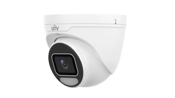 Uniview IPC3638SE-ADF40K-WP-I1  8MP White Light Wise-ISP Turret, 4.0mm, 1/1.2@F1.0