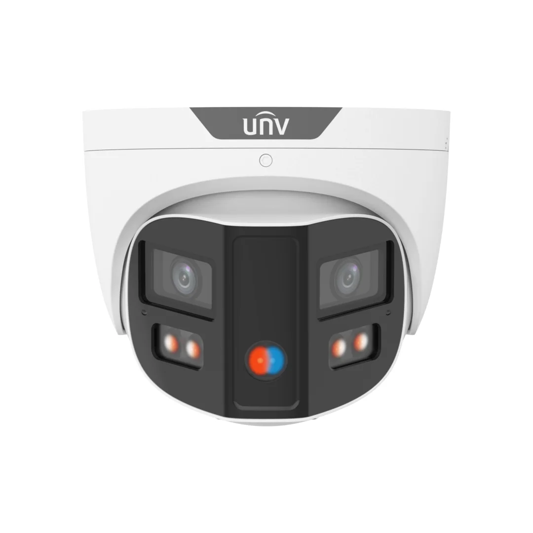 Uniview IPC3K28SE-ADF28KMC-DL-I0 8MP Pano White Light Turret 180, Red & Blue Strobe Light