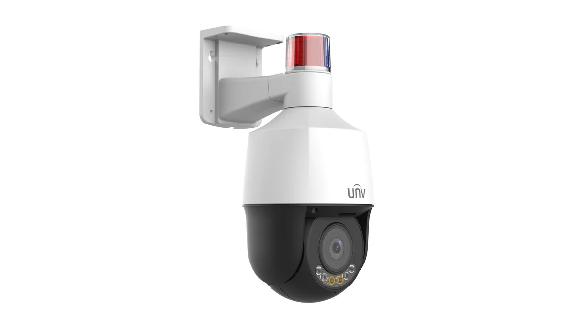 Uniview IPC6322LFW-AX5C-VG 2MP 5X ColorHunter Tri-Guard Dual-light Network PTZ Camera