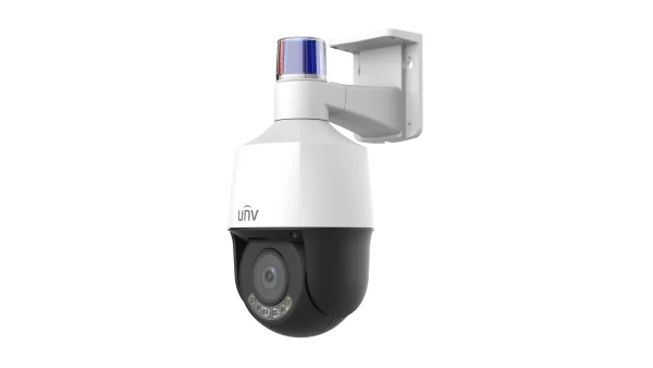 Uniview IPC6324LWH-AX5C-VG2  5MP Active Deterrence Wise-ISP Metal PTZ Camera (2.7mm-13.5mm,Audio&Alarm, Two-Way Audio, Starlight, Auto Tracking)