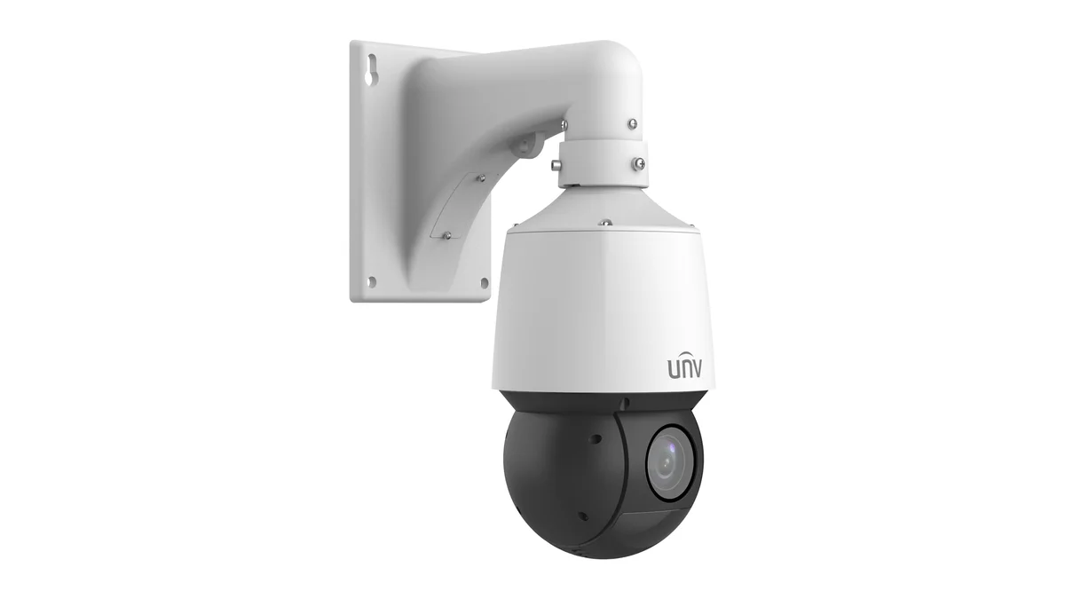 Uniview IPC6412LR-X16-VG 2MP 16x Lighthunter Network PTZ Dome Camera with bracket