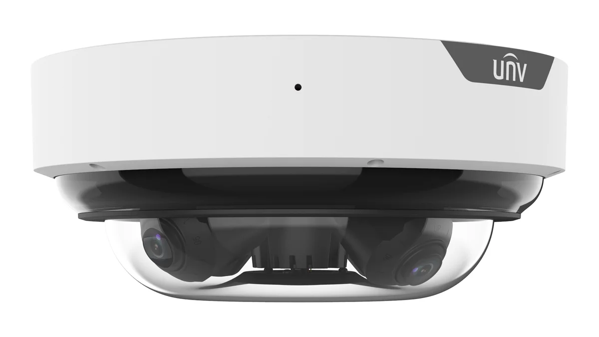 Uniview IPC8645EA-ADZKM-I1 4 x 5MP LightHunter Multi-sensor VF Network Dome Camera