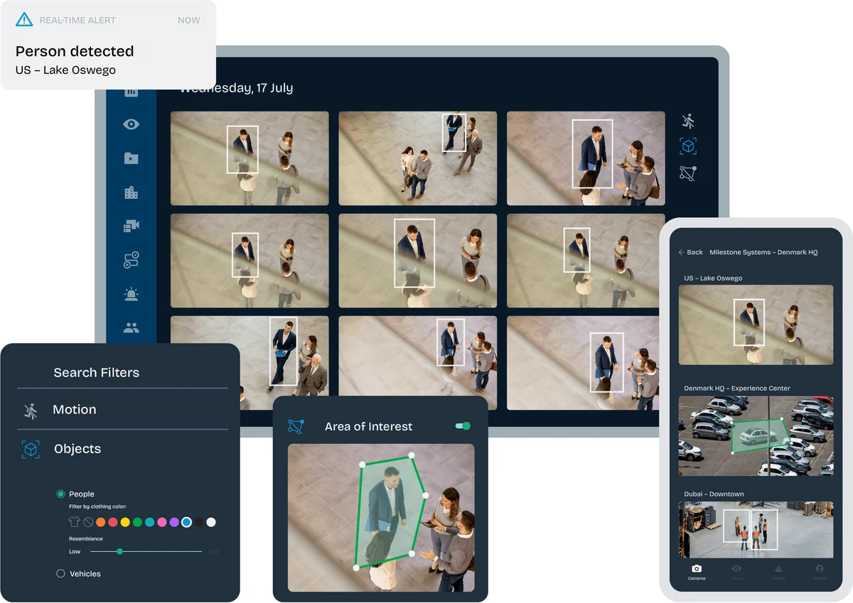 Milestone MKTCC-4K90 1 Month Arcules Camera channel w. cloud storage, up to 4K, 90 days retention