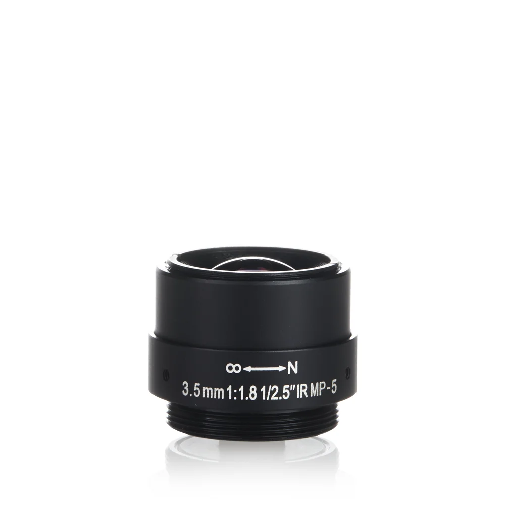 Arecont Vision MPL3.5  3.5mm, 1/2.5", f1.8, Fixed Iris, Fixed Iris (Recommended for 5MP camera)