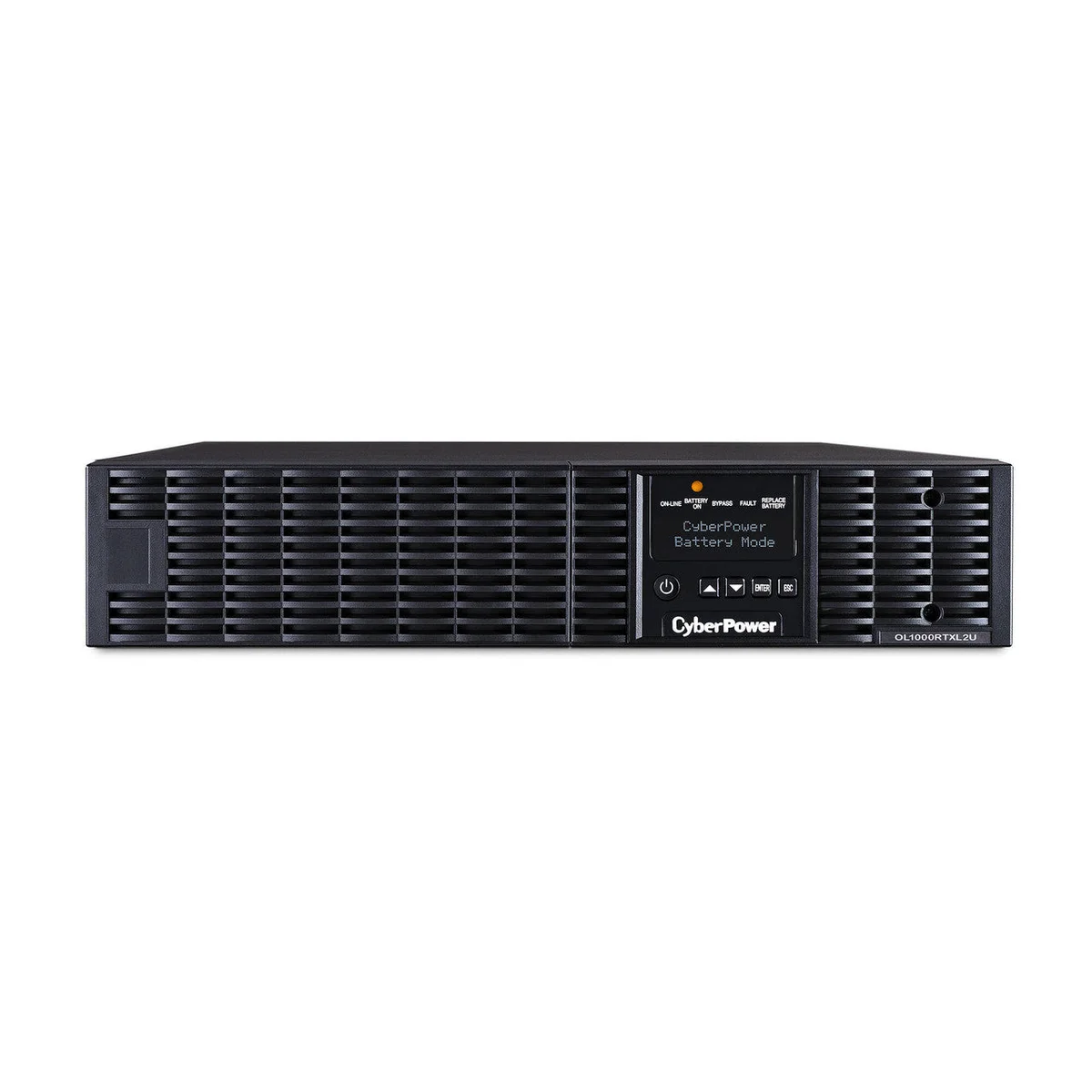 CyberPower OL1000RTXL2UN 1000VA/900W, 0.9PF, Pure Sine Wave, 2U, NEMA 5-15P, 10 ft cord