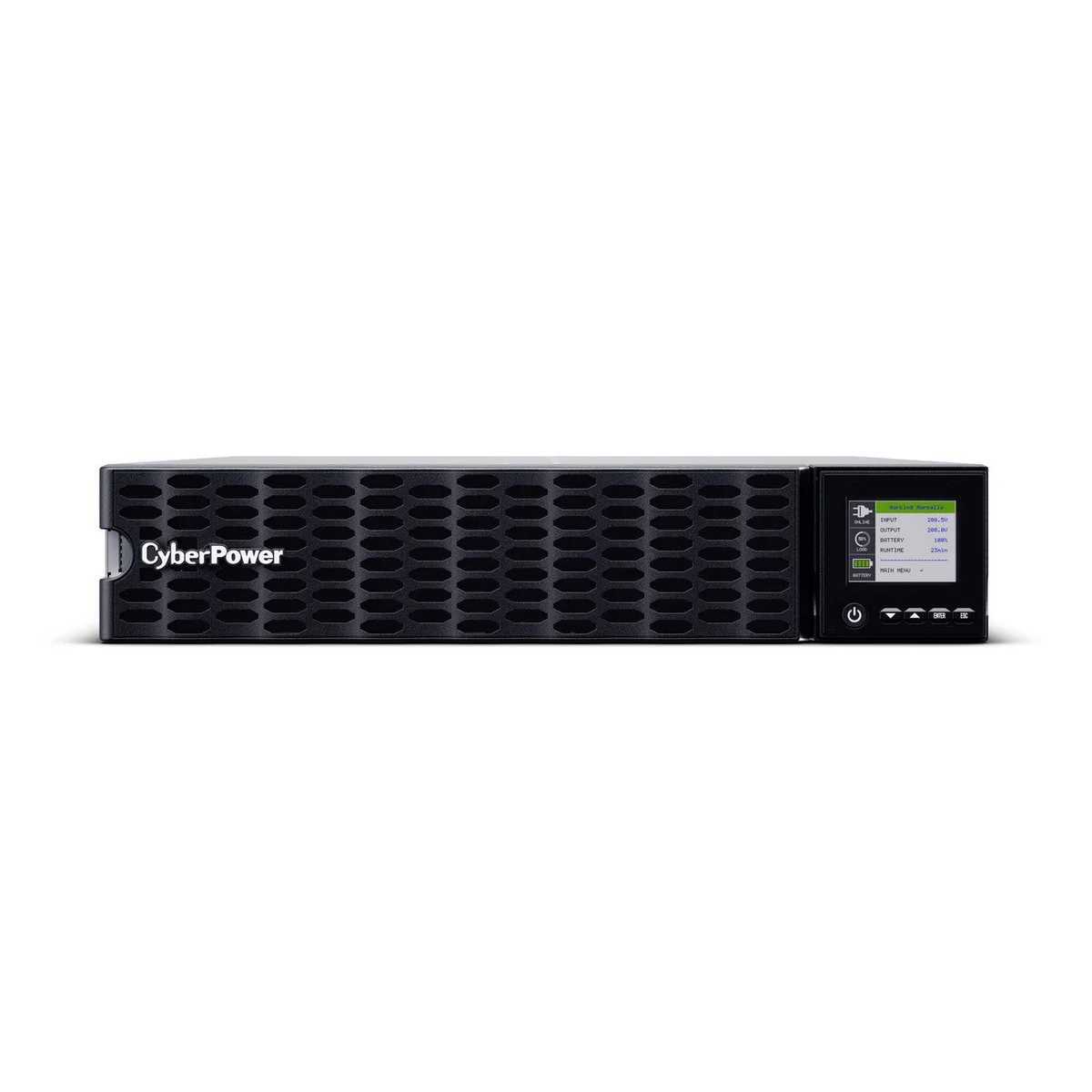 CyberPower OL6KRTHD 6KVA/6KW, High Density, Online Double-Conversion, PF=1, 2U rack/tower