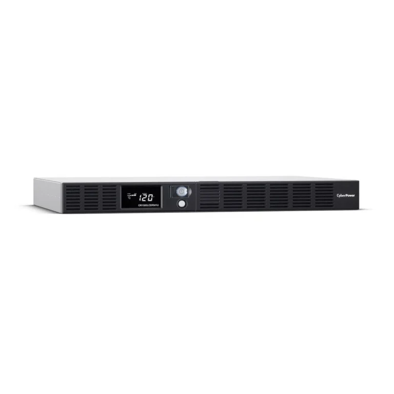 CyberPower OR1500LCDRM1U 1500VA/900W 1U Rackmount UPS, 6 NEMA 5-15R Outlets, NEMA 5-15P Plug