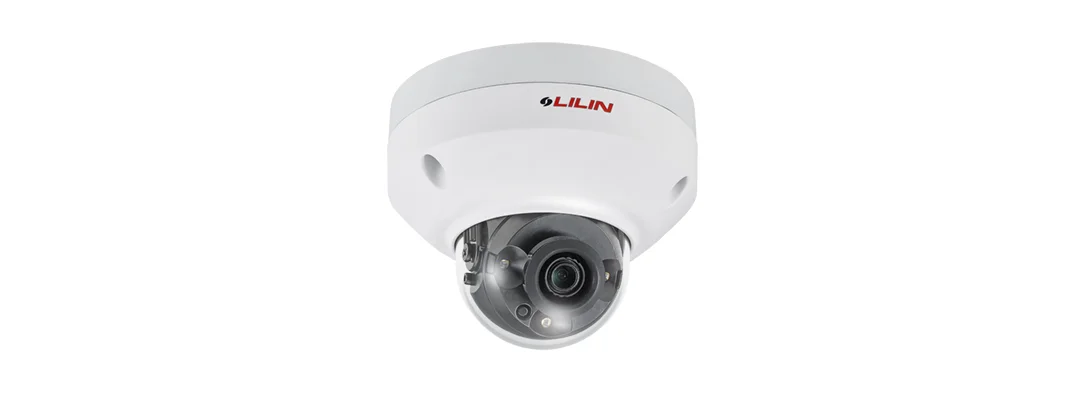 LILIN P6R6352E2 5MP Day & Night Fixed IR Vandal Resistant Dome IP Camera