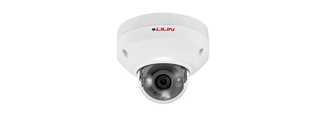 Lilin P6R6382E2 Outdoor Dome, 4K H.265, 2.8mm, 30FPS, 0.09 Lux Day/Night