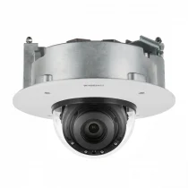 Hanwha PND-A9081RF 4K IR Indoor Flush Mount Dome AI Camera