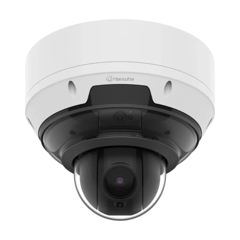 Hanwha PNM-C19183RVTP 3CH + PTZ, AI, IR Multi directional outdoor camera / 5MP x 3CH + 4MP 18x PTZ