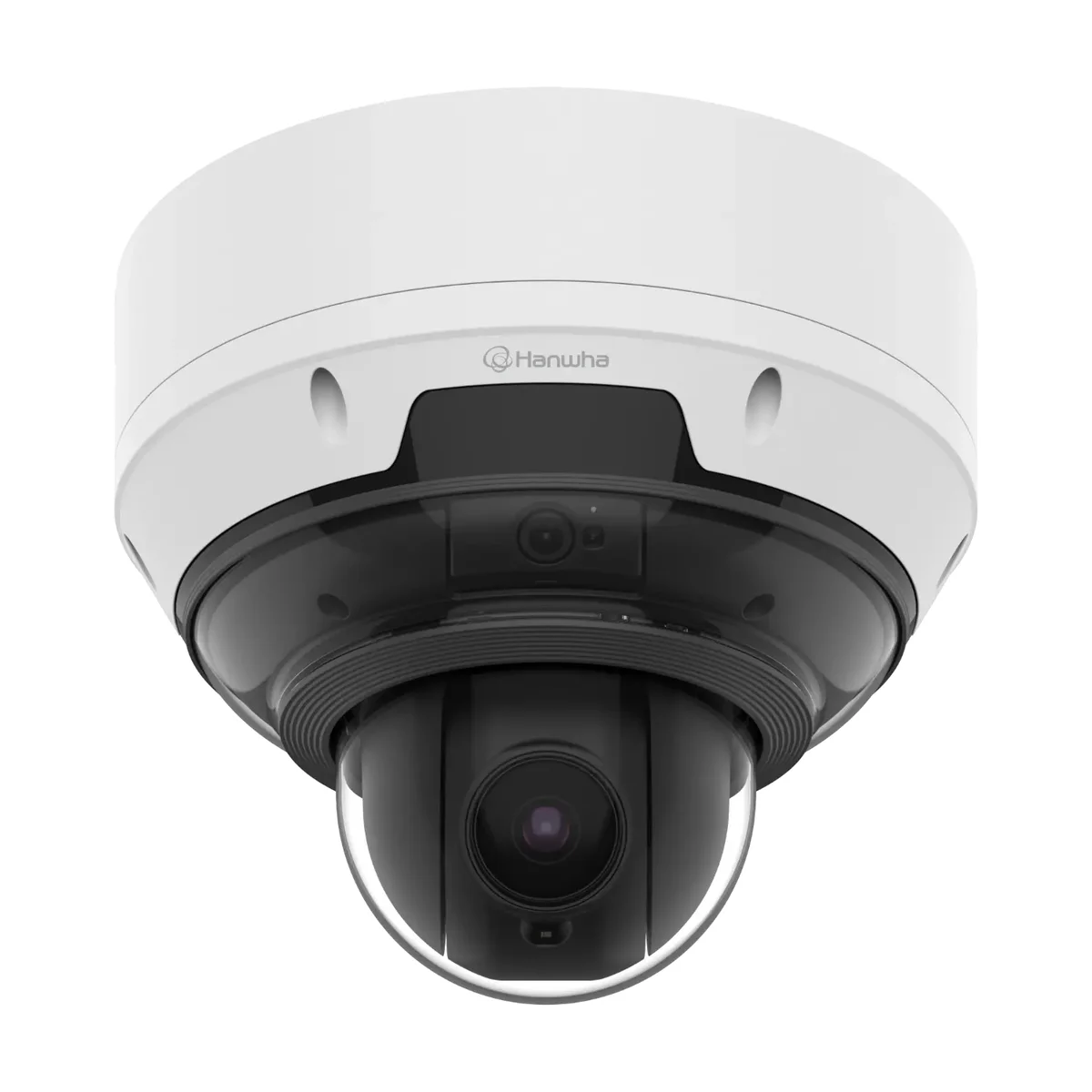 Hanwha PNM-C19183RVTP 3CH + PTZ, AI, IR Multi directional outdoor camera / 5MP x 3CH + 4MP 18x PTZ