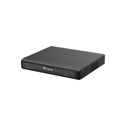 Luminys R31-4PA6 R3 Series NVR, 8MP 4 Channel Mini 1U 4-Port PoE, 1SATA, Analytics by Camera, 6TB