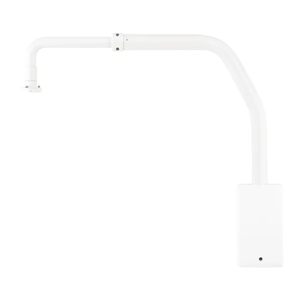 Hanwha SBP-156LMW Telescoping Parapet mount (White)