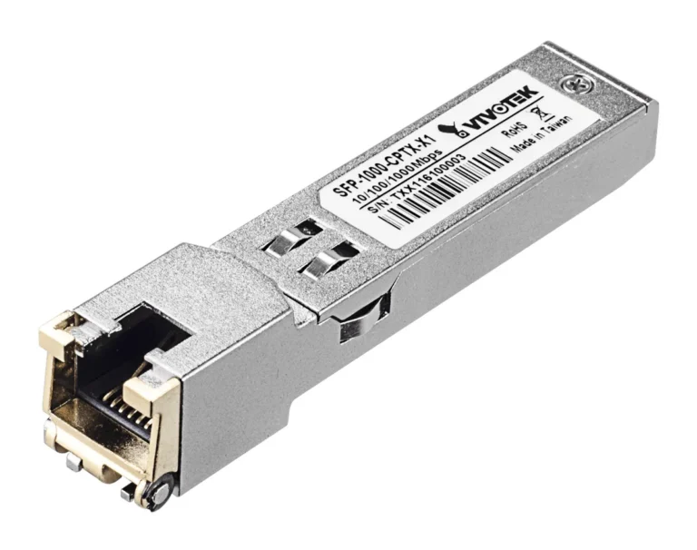 Vivotek SFP-1000-CPTX-X1I Industrial Gigabit SFP to RJ45 Module