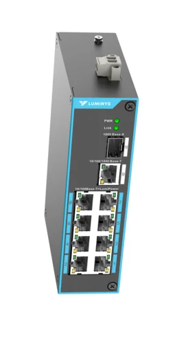 Luminys SUL-10MLA 8-Port LumiPower UnManaged Megabit Switch (PoE++)